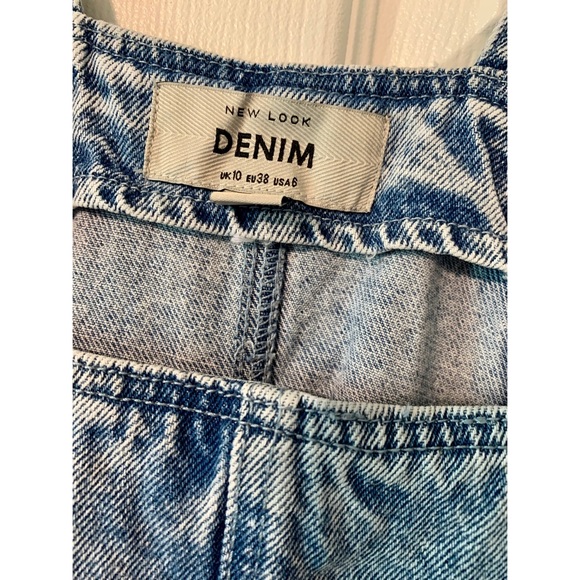 Denim Overall Dress - Picture 3 of 3